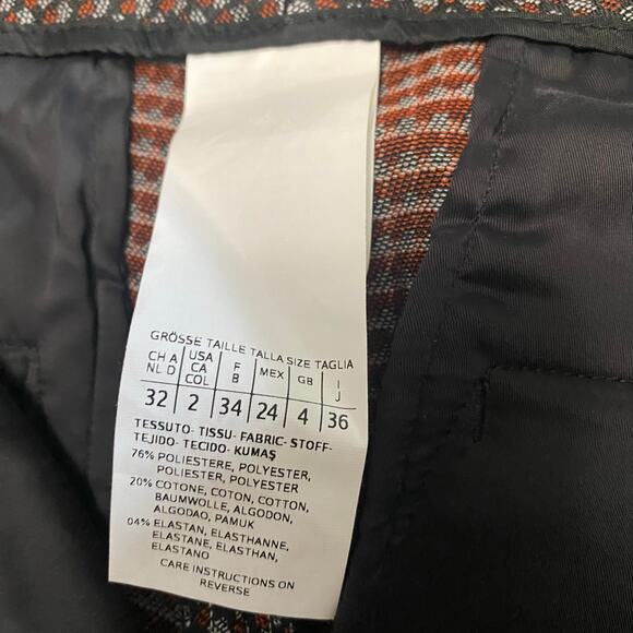 MaxMara Weekend Slim Cigarette Pants Women’s Size 2 Office Siren Corpcore office - Picture 10 of 12